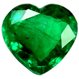 Heart 0.91 Green Emerald - #1083522