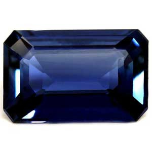 Emerald 0.56 Blue Sapphire - #1083323