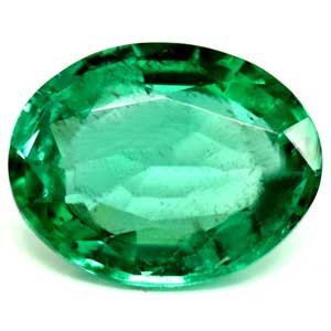 Oval 1.29 Green Emerald - #1084356