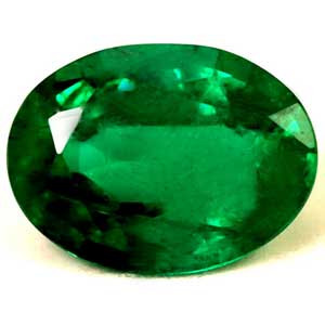 Oval 0.88 Green Emerald - #1084020