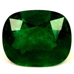 Cushion 2.87 Green Emerald - #1084368