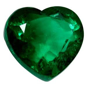 Heart 3.56 Green Emerald - #1082729