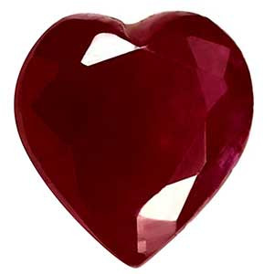 Heart 0.90 Red Ruby - #1084135
