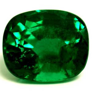 Cushion 4.67 Green Emerald - #1082962