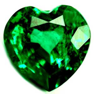 Heart 0.95 Green Emerald - #1084286