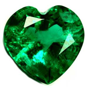 Heart 0.68 Green Emerald - #1084287