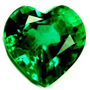 Heart 0.64 Green Emerald - #1084263