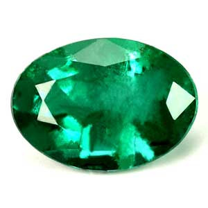 Oval 0.72 Green Emerald - #1084410
