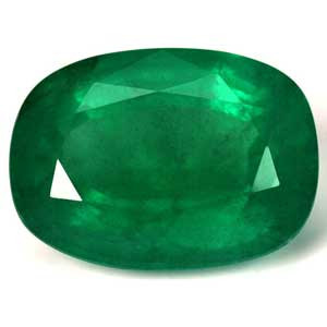 Cushion 7.53 Green Emerald - #1084408