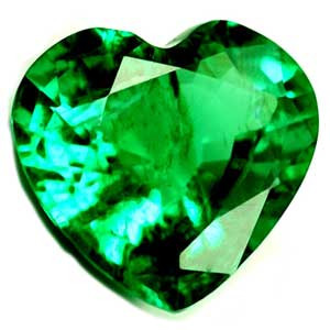 Heart 0.72 Green Emerald - #1084274