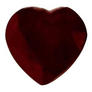Heart 1.01 Red Ruby - #1084146