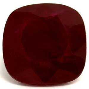 Cushion 0.91 Red Ruby - #1085345