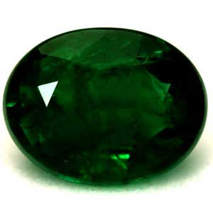 Oval 1.02 Green Emerald - #1084764