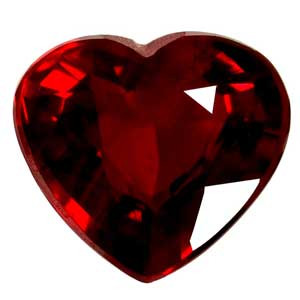 Heart 1.27 Red Ruby - #1085198