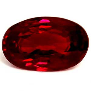 Oval 0.59 Red Ruby - #1085474