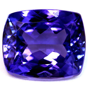 Cushion 5.61 Tanzanite - #1085989