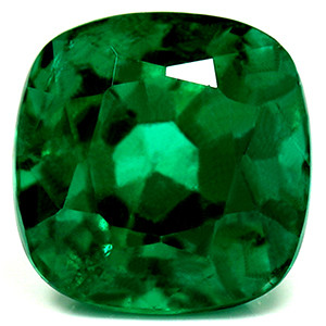 Cushion 3.42 Green Emerald - #1090648