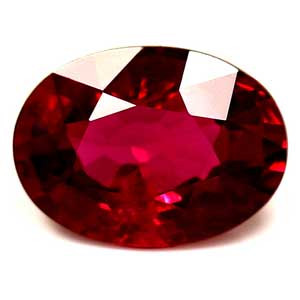Oval 1.04 Red Ruby - #1105888