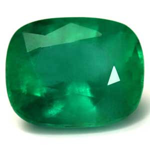 Cushion 3.55 Green Emerald - #1105972