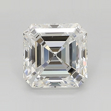 Asscher 1.58 F VVS2 - #1107012 - Lab Grown