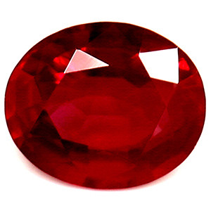 Oval 0.59 Red Ruby - #1112407