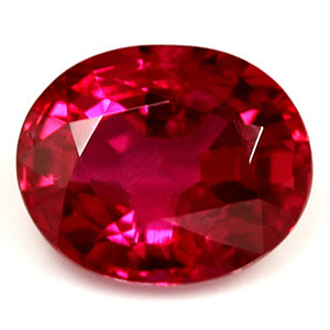 Oval 0.62 Red Ruby - #1112408