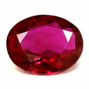 Oval 0.61 Red Ruby - #1112410
