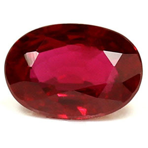 Oval 0.52 Red Ruby - #1112424