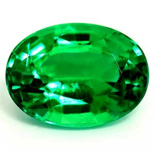 Oval 0.83 Green Emerald - #1112542