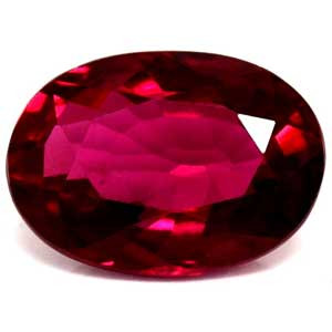 Oval 0.69 Red Ruby - #1113362