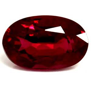 Oval 0.50 Red Ruby - #1113410