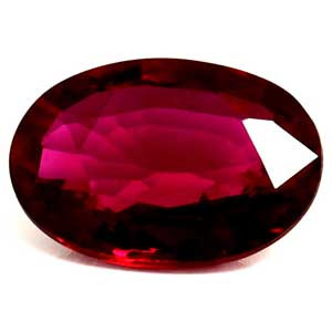 Oval 0.53 Red Ruby - #1113445