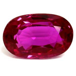 Oval 0.57 Red Ruby - #1113477
