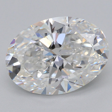Oval 3.06 E VVS2 - #1115725 - Lab Grown