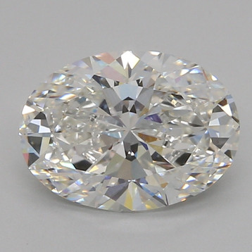 Oval 2.55 E VVS2 - #1115707 - Lab Grown