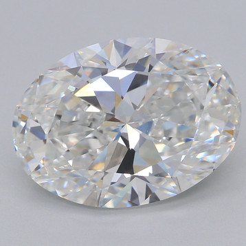Oval 3.00 E VVS2 - #1115703 - Lab Grown