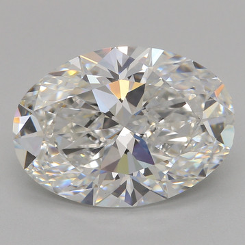 Oval 3.58 E VVS2 - #1115768 - Lab Grown
