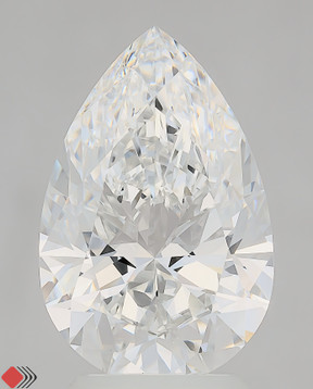Pear 3.09 E VVS2 - #1115897 - Lab Grown