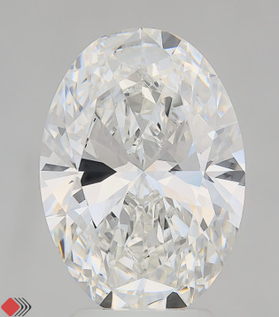 Oval 3.59 E VVS2 - #1115800 - Lab Grown
