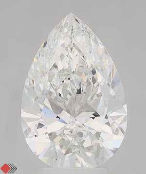 Pear 3.52 E VVS2 - #1115872 - Lab Grown