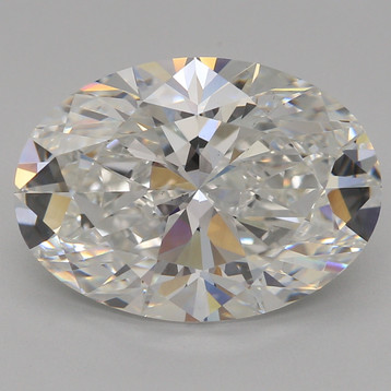 Oval 3.56 E VS1 - #1115765 - Lab Grown