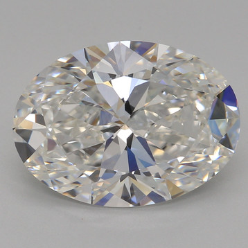 Oval 3.07 E VVS2 - #1115734 - Lab Grown