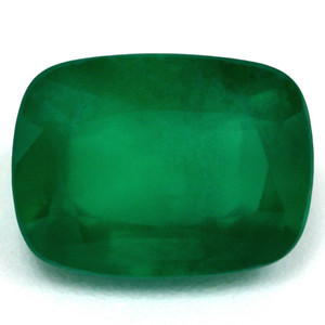 Cushion 1.28 Green Emerald - #1117725
