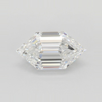 Hexagonal 1.76 D VVS2 - #1119237 - Lab Grown
