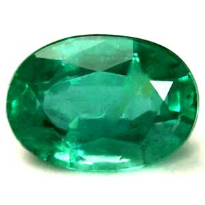Oval 1.10 Green Emerald - #1120387