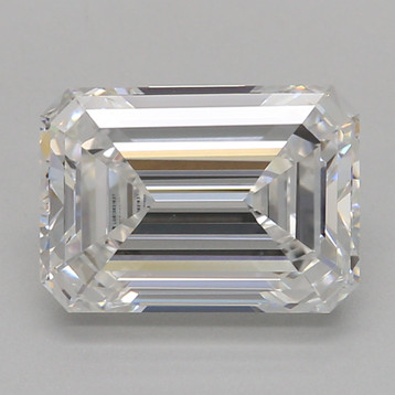 Emerald 1.54 D VVS1 - #1122826 - Lab Grown