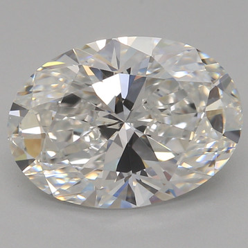 Oval 2.02 E VVS1 - #1122907 - Lab Grown