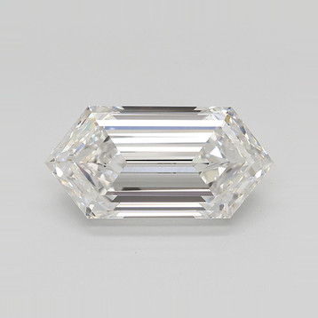 Hexagonal 4.10 F VS1 - #1123056 - Lab Grown