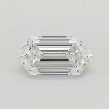 Hexagonal 5.07 F VS1 - #1122960 - Lab Grown