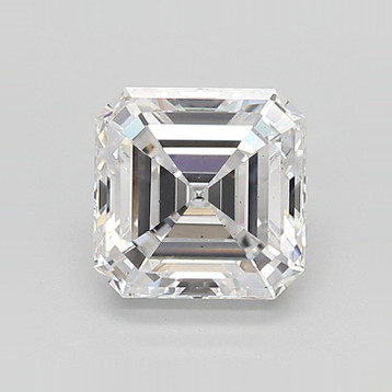 Asscher 1.53 E VS2 - #1123316 - Lab Grown